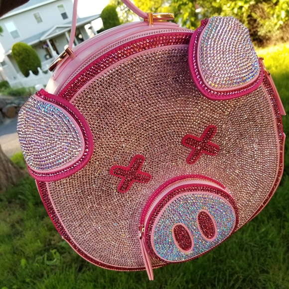 🆕️Jeffree Star X Shane Dawson Bling Pig Backpack - Picture 12 of 14